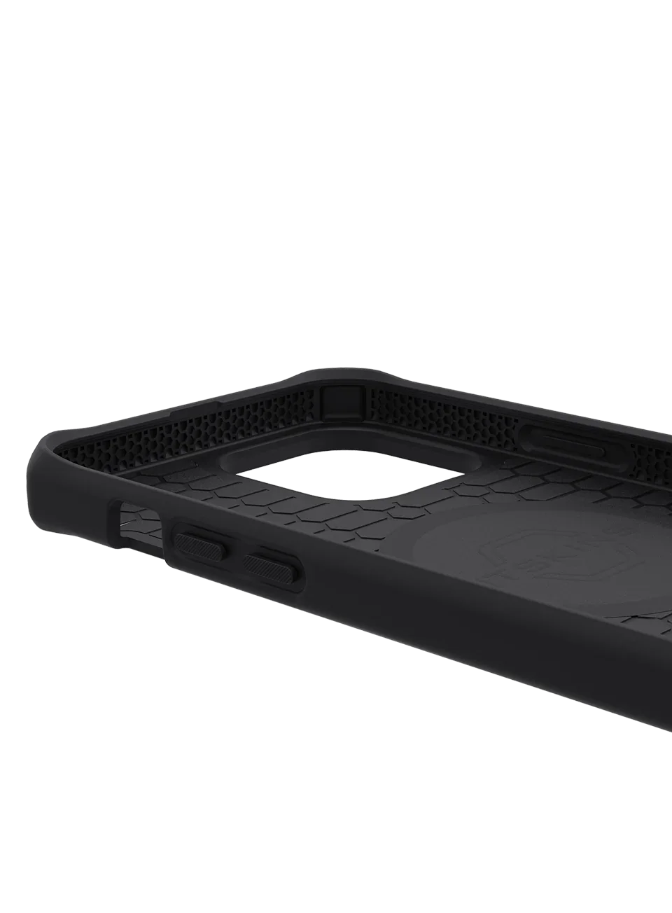 Itskins Hybrid Ballistic iPhone 13 Pro Case - Black - Tashqila Itskins Hybrid Ballistic iPhone 13 Pro Case - Black - Tashqila
